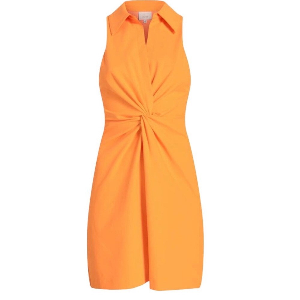 New with tags Cinq à Sept Sleeveless McKenna Dress Clementine Orange